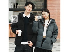 Gap男士连帽羽绒服233元抢