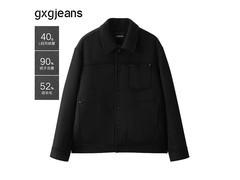 gxgjeans美式羽绒呢外套5折抢
