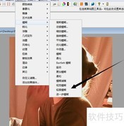 用友锋图像制作轻度模糊效果
