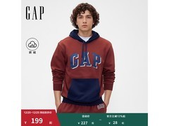 Gap新款LOGO抓绒卫衣，到手仅111元！