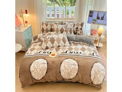 多兰诗牛奶绒四件套99元抢