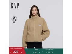 Gap秋季女装贴布绣外套5折仅98.3元