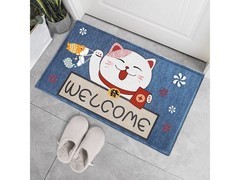 季象40x60cm免洗防滑招财猫垫仅5.9元