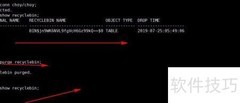 Oracle回收站维护技巧