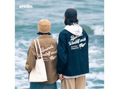 熊猫本夹克男春季新款5折抢