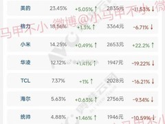 小米空调线上份额稳居第三，挑战美的格力仍需突破