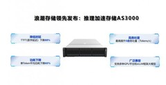 引领大模型推理效率革命！浪潮存储领先发布推理加速存储AS3000G7