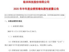 极米科技2025半年报预喜，营收净利双增创新高
