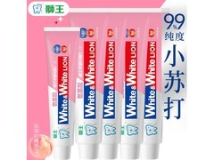 狮王小苏打含氟牙膏白桃味