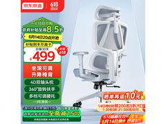 京东京造人体工学椅470元