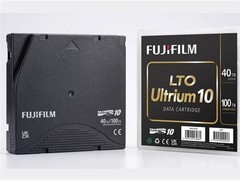 富士发布LTO-10磁带：40TB原生容量、100TB压缩容量，30年归档寿命