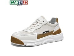 卡帝乐鳄鱼英伦风男皮鞋低至39元！