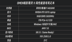 性能续航两不误！OMEN暗影精灵11实测《泰坦之旅2》，节能模式续航超预期