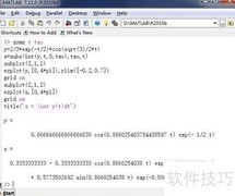 MATLAB画单变量符号函数图
