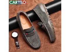 卡帝乐鳄鱼春秋男皮鞋低至38.99元