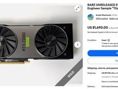 RTX 2080 Ti SUPER工程卡现身，揭密因过于接近Titan RTX被砍内幕