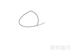 卡通飞鱼绘画步骤详解