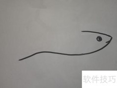 简笔画教程：轻松画飞鱼