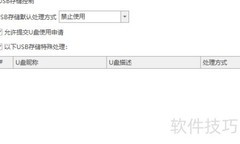 USB管理软件限制设备使用