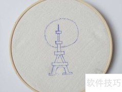 铁塔刺绣技法揭秘