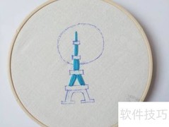 铁塔刺绣技法揭秘