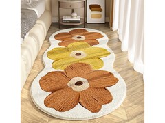 KAYE异形花卉地毯29元抢