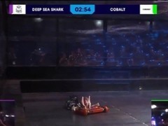 中国深海巨鲨3勇夺阿布扎比格斗机器人冠军