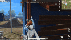 荒野行动爬水管上房顶秘籍