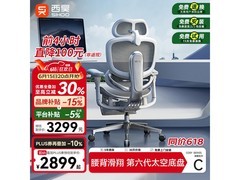 西昊C500二代工学椅，低至2456元！