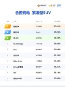 上汽大众ID.4 X稳居前三，德系纯电价值实力再获印证