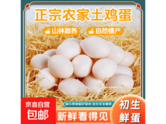 山林散养虫草土鸡蛋 10枚装到手价仅7.99元