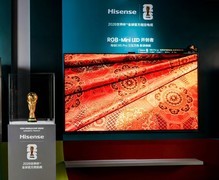 大力神杯“打卡”青岛！海信RGB-Mini LED电视提前解锁2026年世界杯极致观赛