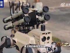 中国兵工研制新一代机器狼群系统，三型分工构建模块化智能火力体系