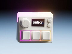 派世Lab X-PAD mini超小型磁轴键盘发布：三键+旋钮+LCD，0.1ms超低延迟