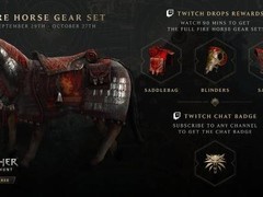 巫师3：狂猎重制版2026年9月29日发售，观播领萝卜火焰马套装与狼徽章