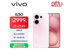 国家补贴！vivo S30 5G桃桃粉手机直降