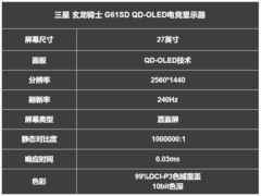 电竞创作两不误，三星玄龙骑士G61SDQD-OLED电竞显示器，618入手正当时