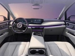 别克全新GL8陆尊内饰官图发布，紫白双色设计彰显豪华科技感