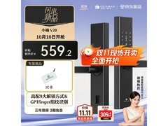 德施曼小嘀 V20 智能门锁低至 496.4 元