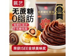 展艺无蔗糖红豆沙馅500g，到手仅12.9元！