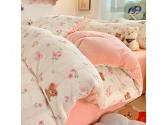 Erwin Rommel牛奶绒四件套床笠款