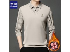 罗蒙加绒假两件毛衣53.87元抢