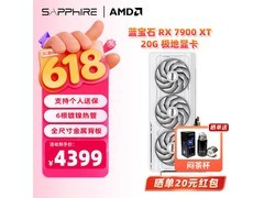 蓝宝石RX 7900 XT极地版4349