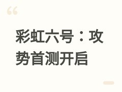 彩虹六号：攻势国服首测6月17日开启，删档测试聚焦战术协同与立体战场