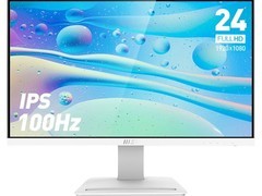 微星MP243XW 24英寸显示器直降370元