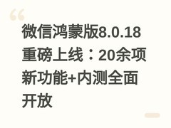 微信鸿蒙版8.0.18重磅上线：20余项新功能+内测全面开放