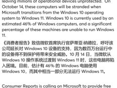 呼吁微软延长Win10免费安全更新