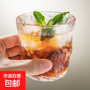 简约ins风220ml磨砂玻璃杯，满1元5折仅2.09元！