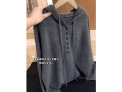 爆款连帽纯色针织衫，秋冬百搭显瘦，到手仅299元！