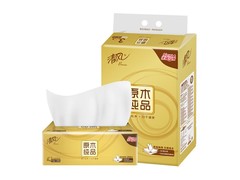 清风原木金装抽纸4包，满15减12，券后3.9元！